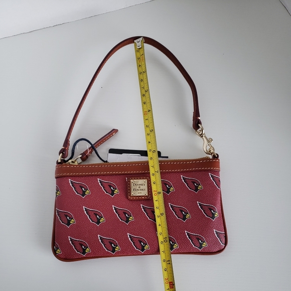 Dooney & Bourke Handbags - Dooney & Bourke bag NFL Arizona Cardinals slim wristlet, NEW red sea